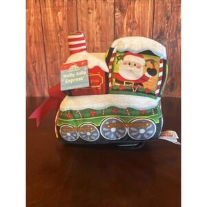 Holly‎ Jolly Express, Sings A Holly Jolly Christmas, 10"x10" Plush Cuddle Barn